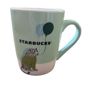 Starbucks Limited Edition Leopard Birthday 2020 10oz Limited Edition Coffee Mug
